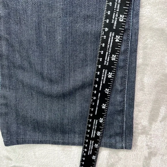 Joe's Provocateur Jeans Womens 27 Blue Dark Wash Relaxed Stretch Rainbow Bootcut - Picture 9 of 15